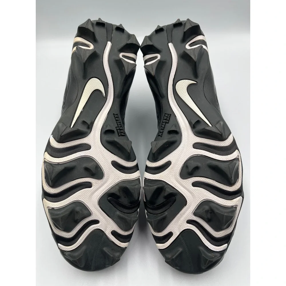 Nike‎ Alpha Menace 2 Football Shoes Black White Mens Size 9